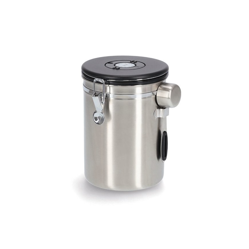 Zeller Present 27368 kitchen storage container Coffee container 2.7 L Plastic, Stainless steel