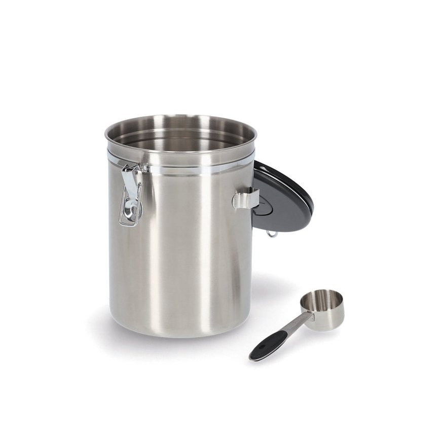 Zeller Present 27368 kitchen storage container Coffee container 2.7 L Plastic, Stainless steel – 2