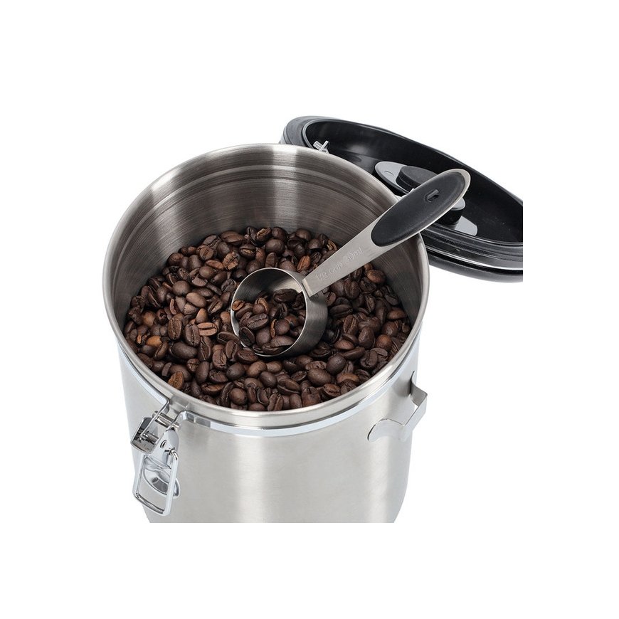 Zeller Present 27368 kitchen storage container Coffee container 2.7 L Plastic, Stainless steel – 3