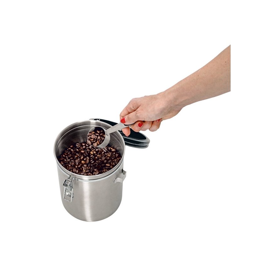 Zeller Present 27368 kitchen storage container Coffee container 2.7 L Plastic, Stainless steel – 4