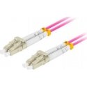 Extralink LC/UPC-LC/UPC | Patchcord | Multi mode, OM4, Duplex, 3mm, 2m