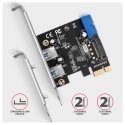 Axagon PCEU-232RS liitäntäkortti/-sovitin Sisäinen USB 3.2 Gen 1 (3.1 Gen 1) Axagon PCEU-232RS liitäntäkortti/-sovitin Sisäinen USB 3.2 Gen 1 (3.1 Gen 1)