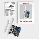 Axagon PCEU-232RS sąsajos plokštė / adapteris Vidinis USB 3.2 Gen 1 (3.1 Gen 1) Axagon PCEU-232RS sąsajos plokštė / adapteris Vidinis USB 3.2 Gen 1 (3.1 Gen 1)