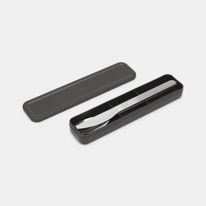 Brabantia Make & Take stalo įrankių rinkinys 3 vnt Pilka, Nerūdijančiojo plieno – 2