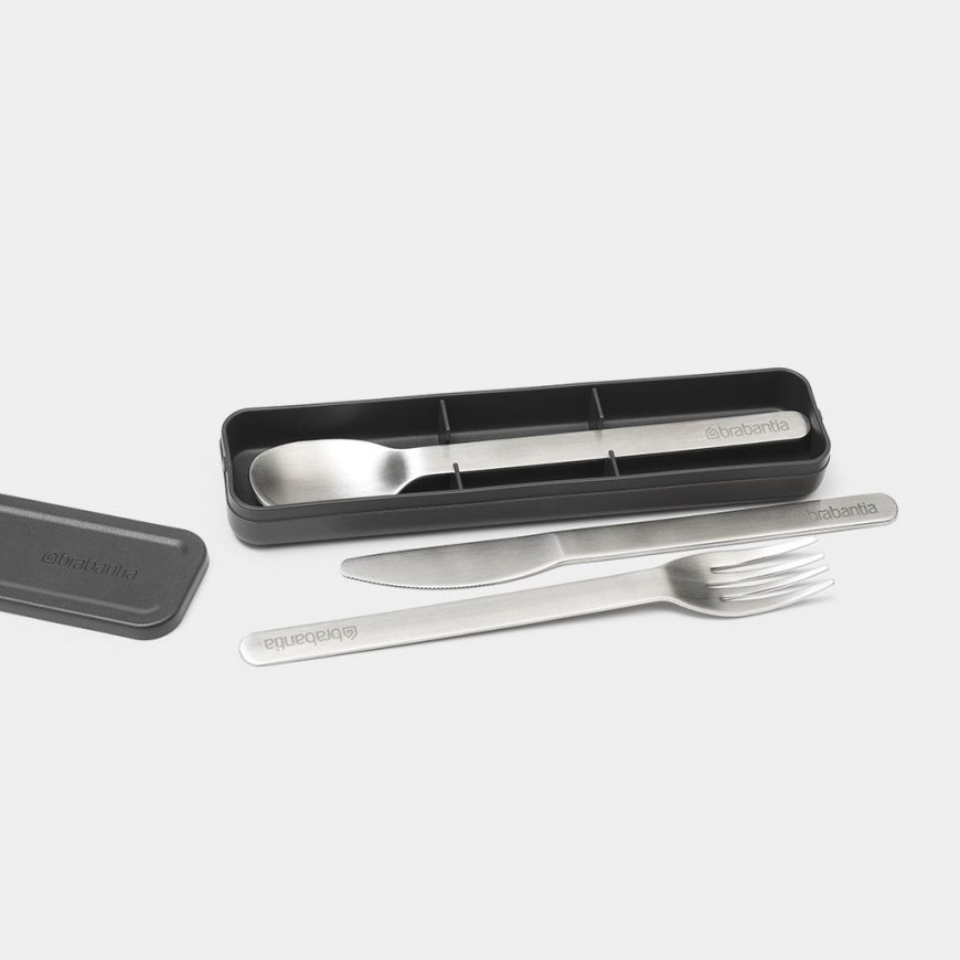 Brabantia Make & Take aterinsarja 3 kpl Harmaa, Ruostumaton teräs – 4