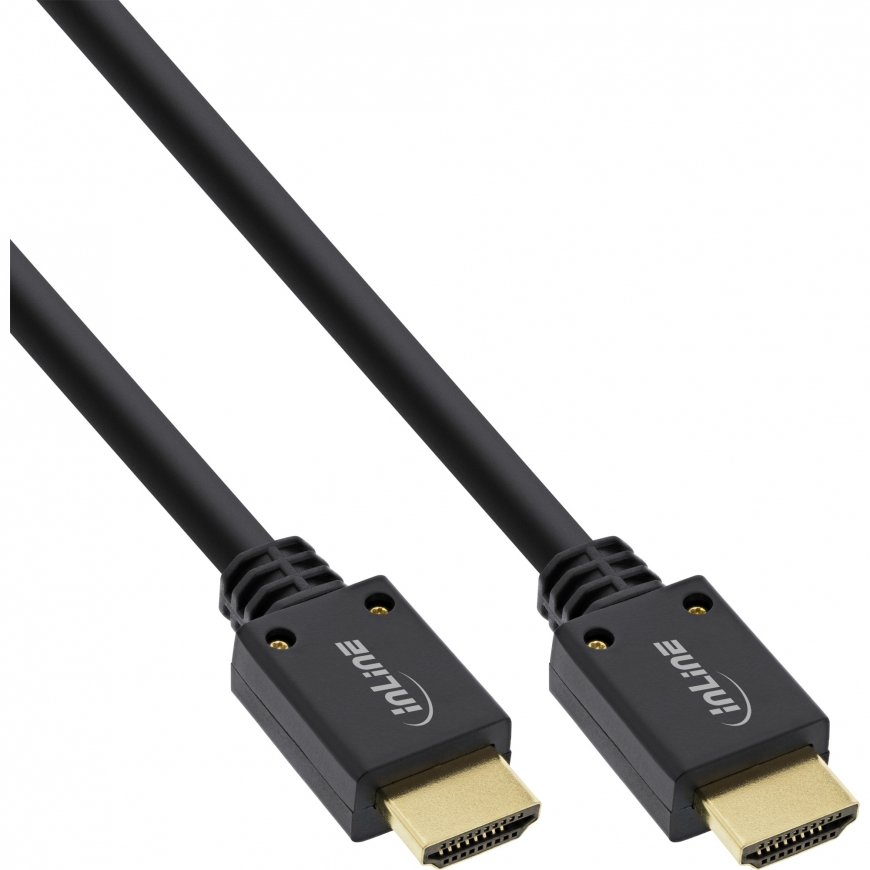 InLine 17903P HDMI kabelis 3 m HDMI Type A (Standard) Melns