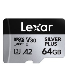 Lexar Professional SILVER PLUS 64 GB MicroSDXC UHS-I