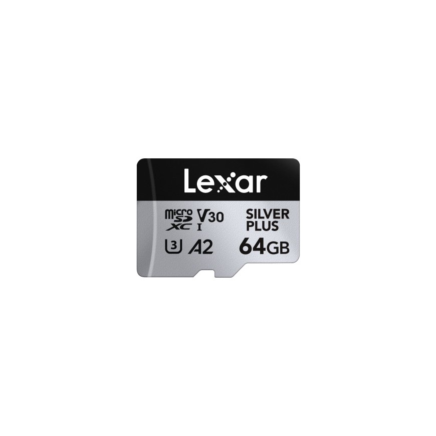 Lexar Professional SILVER PLUS 64 GB MicroSDXC UHS-I