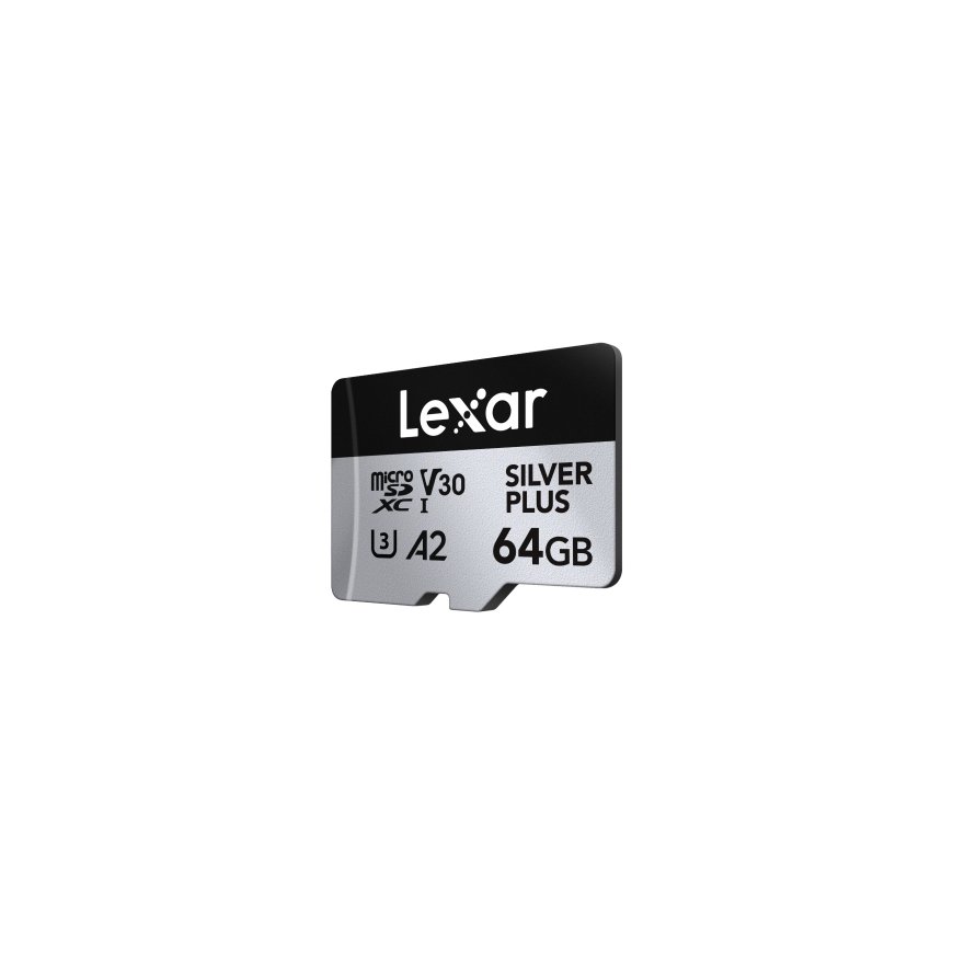 Lexar Professional SILVER PLUS 64 GB MicroSDXC UHS-I – 2