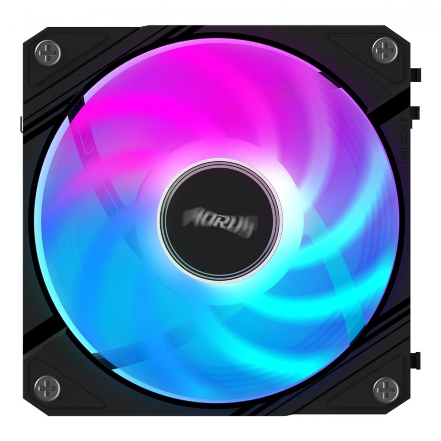 GIGABYTE AORUS EZ CHAIN FAN 120 Mātesplate Ventilators 12 cm Melns 1 pcs – 2