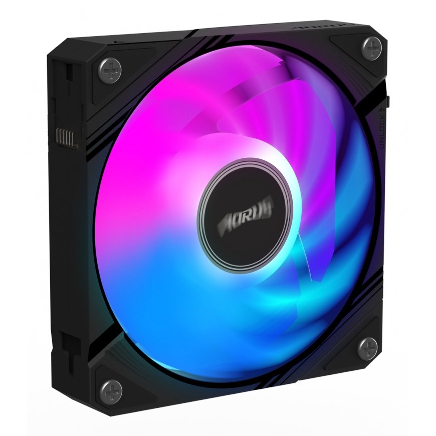 GIGABYTE AORUS EZ CHAIN FAN 120 Материнская плата Вентилятор 12 cm Черный 1 шт – 3