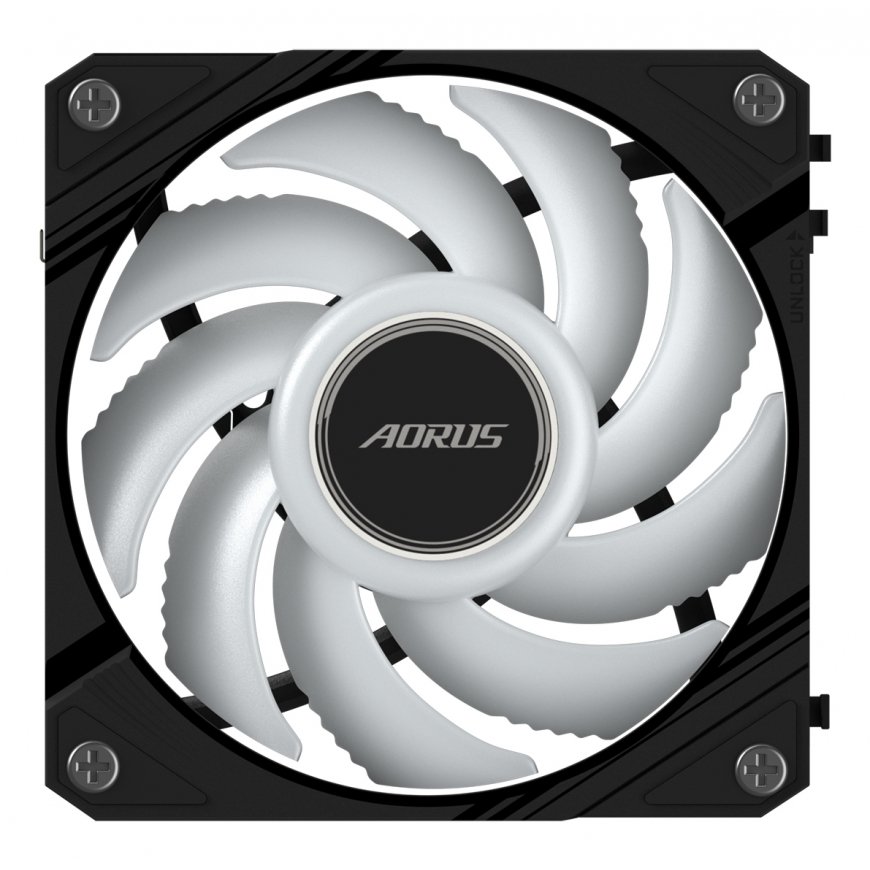GIGABYTE AORUS EZ CHAIN FAN 120 Emolevy Tuuletin 12 cm musta 1 kpl – 5