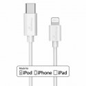 MediaRange MRCS215 USB кабель USB 2.0 1 m USB C USB C/Lightning Белый