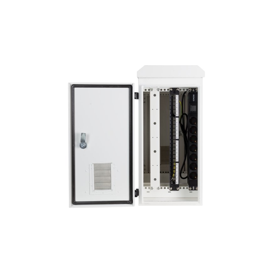 Deltaco 19-5606WP rack cabinet 6U Wall mounted rack White – 5