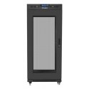 Lanberg FF01-6627-23BL rack cabinet 27U Freestanding rack Black
