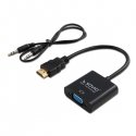 Savio CL-23/B video cable adapter 0.5 m VGA (D-Sub) HDMI Type A (Standard) Black Savio CL-23/B video cable adapter 0.5 m VGA (D-Sub) HDMI Type A (Standard) Black