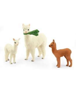schleich WILD LIFE Alpaca Set