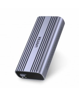 UNITEK S1226A storage drive enclosure SSD enclosure Black, Grey M.2