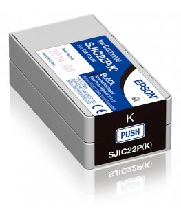 Epson SJIC22P(K) tindikassett 1 tk Originaal Must