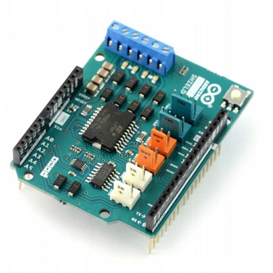 Arduino Motor Driver Rev3 L298P 5V - 12V – 4
