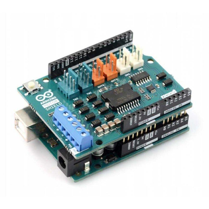 Arduino-moottoriohjain Rev3 L298P 5V - 12V – 5