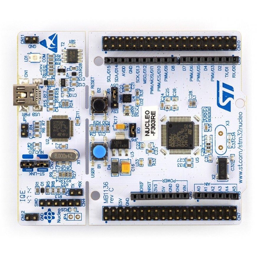 Stmicroelectronics STM32 NUCLEO-F303RE - STM32F303RET6 ARM Cortex M4 – 2