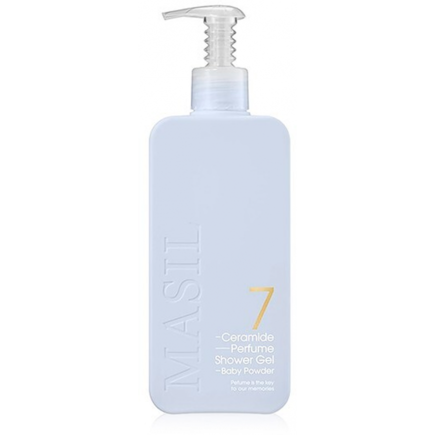 Masil Parfumoitu suihkugeeli Baby Powder 7 (keramidi-parfumoitu suihkugeeli), 300 ml