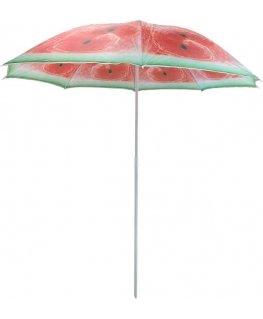 Garden umbrella 1.7 m Poly watermelon PATIO