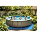 Dmuchane Foam Pool Mat palapeli 50 x 50 cm 8 kpl