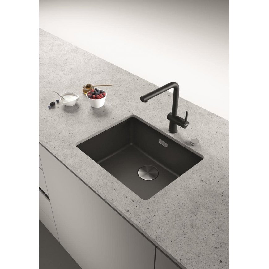 Undermount granite sink Franke Maris, MRG 110-52, Glacier, manual valve – 3