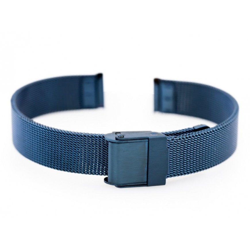 Blue Pacific M4 Bracelet - HQ Mesh - Navy Blue 12mm