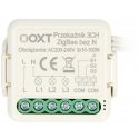 Tuya – 3 kanalų mini relė be N – ZigBee – Android/iOS programa – OXT SWTZ33 Tuya – 3 kanalų mini relė be N – ZigBee – Android/iOS programa – OXT SWTZ33