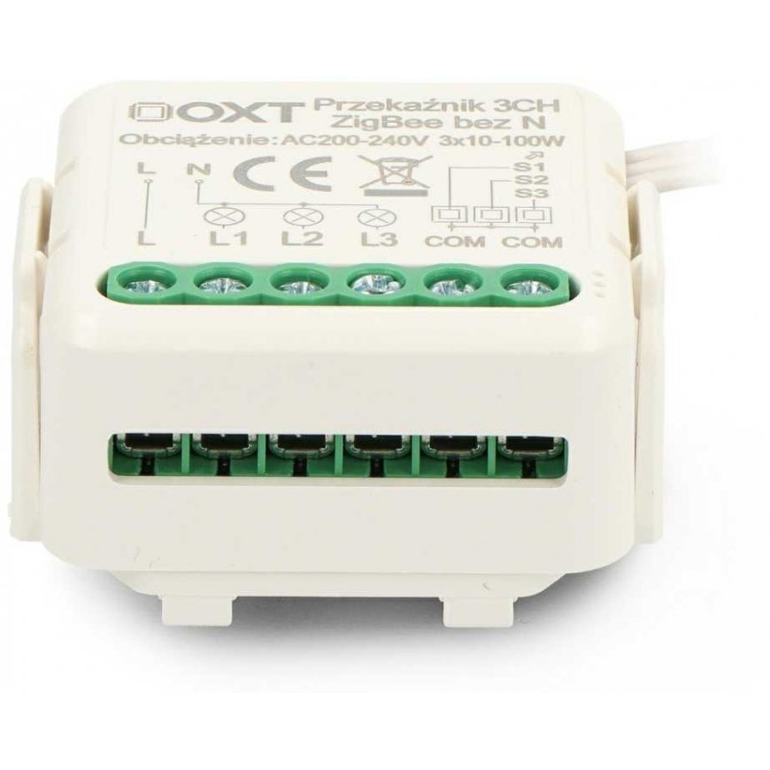 Tuya – 3-channel mini relay without N – ZigBee – Android/iOS app – OXT SWTZ33 – 4