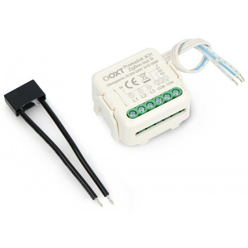 Tuya – 3-channel mini relay without N – ZigBee – Android/iOS app – OXT SWTZ33 – 5