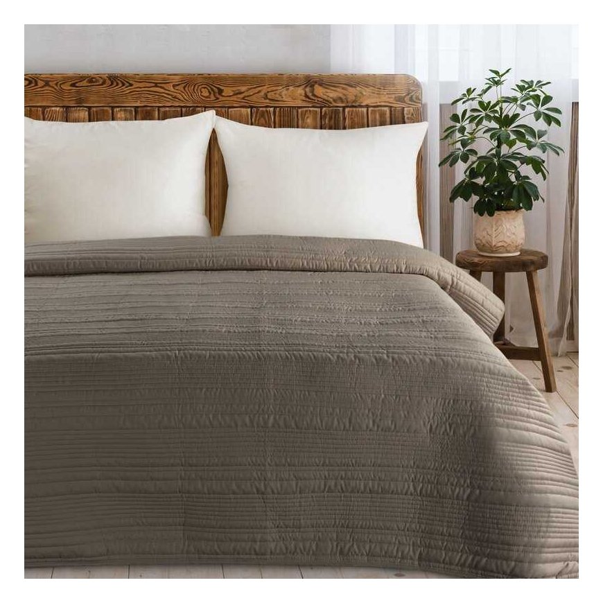 Eurofirany CHON/TARA/DARK BEIGE 170X210 DARK BEIGE