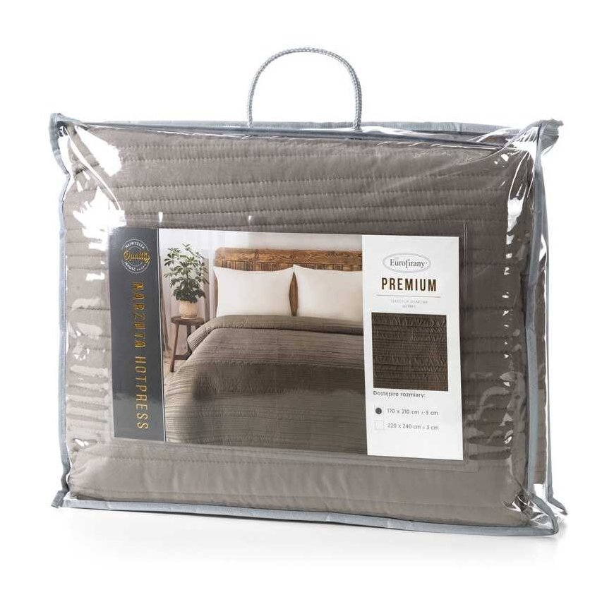 Eurofirany CHON/TARA/DARK BEIGE 170X210 DARK BEIGE – 2