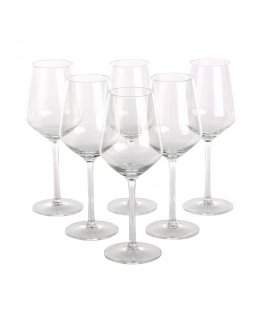 RUBIN KPL. 6 KIELISZK�W WINO BIA�E 370ML