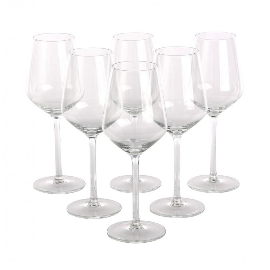 RUBIN KPL. 6 KIELISZK�W WINO BIA�E 370ML