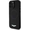 Dėklas Aston Martin HC FW Logo Apple iPhone 16 Pro Max MagSafe juodos spalvos