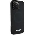 Dėklas Aston Martin HC FW Logo Apple iPhone 16 Pro Max MagSafe juodos spalvos