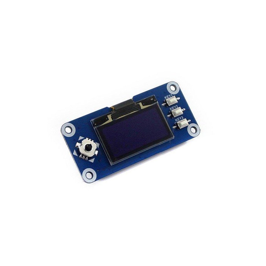OLED 1.3" 128x64px modulis, skirtas Raspberry Pi 4/3+/3/2/Zero, Waveshare 13890 – 2