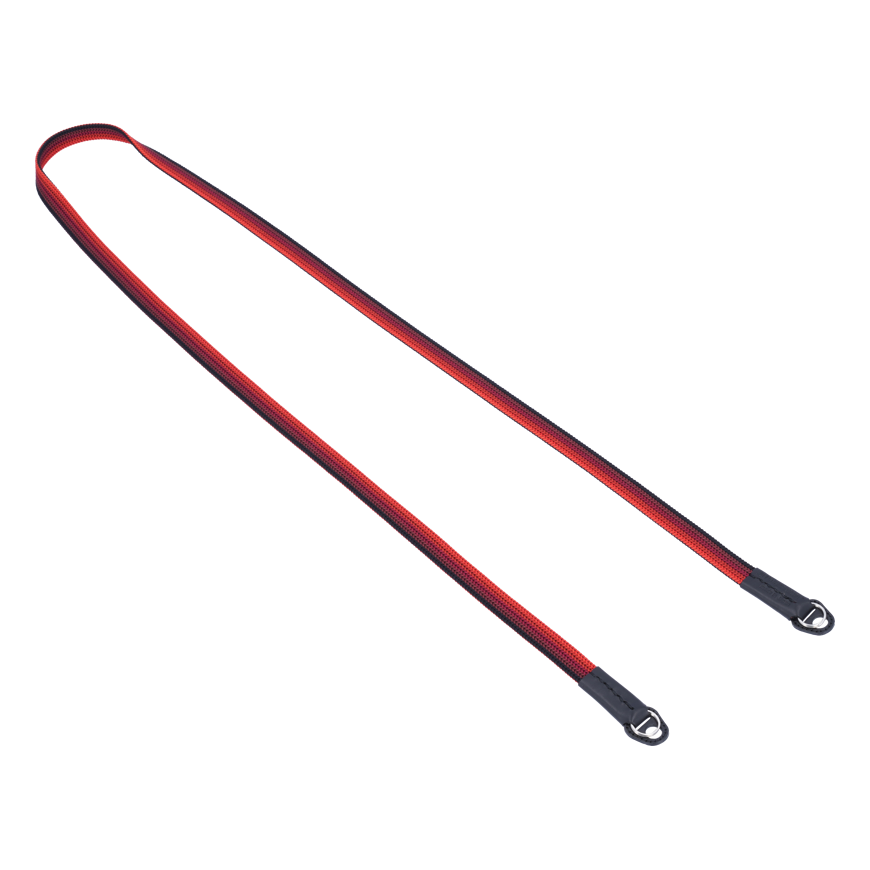 ARTISANARTIST Artisan & Artist I ACAM-322A I Silk camera strap (Long), Black/Red – 2