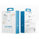 Forever TC-07 PD QC charger 1x USB-C 1x USB 30W white + USB-C - Forever TC-07 PD QC charger 1x USB-C 1x USB 30W white + USB-C -