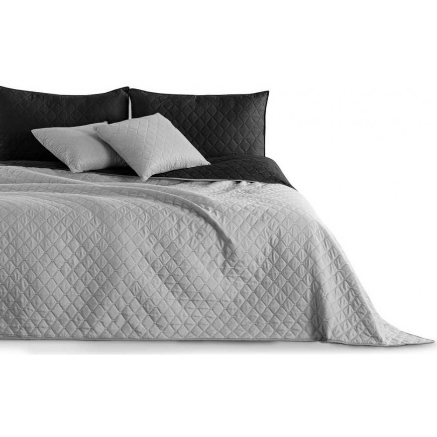 Bedspread AXEL gray material type - textile microfiber 220x240 DecoKing – 5