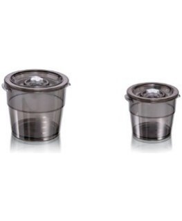 Magic Vac ACO1005 емкость для хранения еды Круглый Серый, Прозрачный