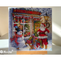 Merejka Cross stitch kit "Toy Store" 30x30 SK213 Merejka Cross stitch kit "Toy Store" 30x30 SK213