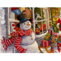 Merejka Cross stitch kit "Toy Store" 30x30 SK213 Merejka Cross stitch kit "Toy Store" 30x30 SK213