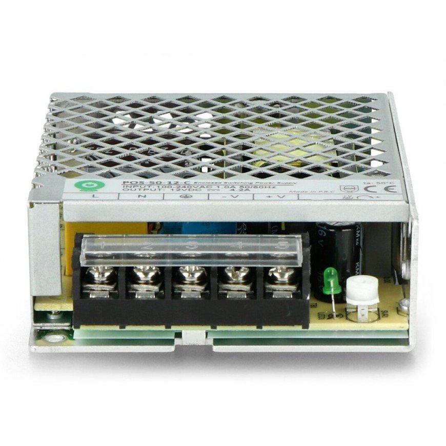 OEM Power Supply POS-50-12-C 12V 4.2A 50.4W – 3