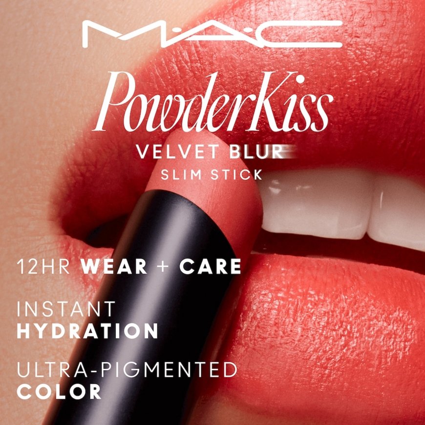 Mac Cosmetics Slim huulipuna (Puder Kiss Velvet Blur Slim Stick) 2 g – 2