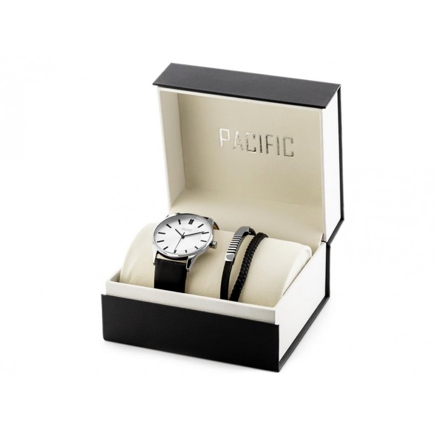 Men's watch PACIFIC X0091-06 - gift set (zy094a)